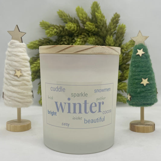 ILLUMINATE WITH INTENTION - WINTER (Ready to Ship) - Jamcat Candles