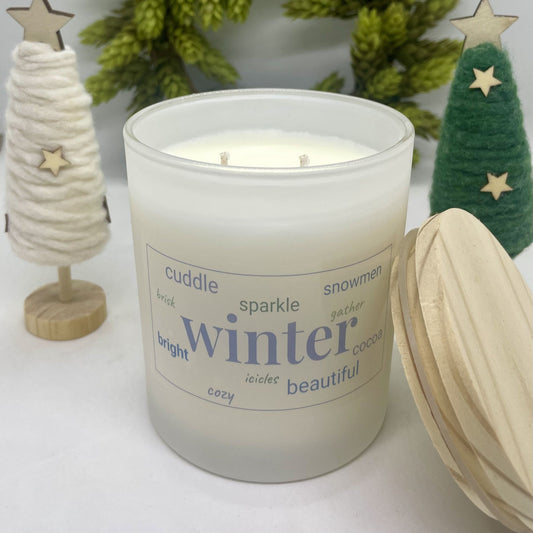 ILLUMINATE WITH INTENTION - WINTER (Ready to Ship) - Jamcat Candles