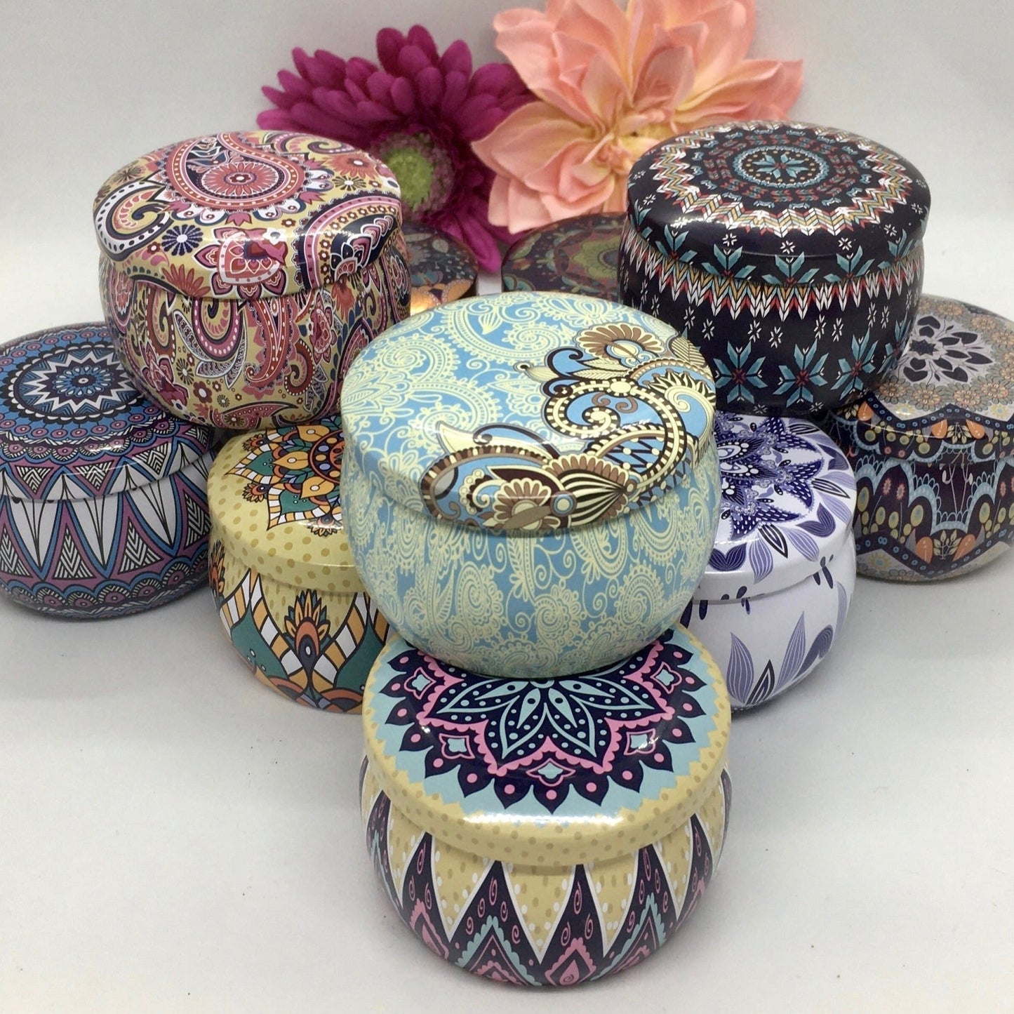 SNAZZY TINS - Jamcat Candles