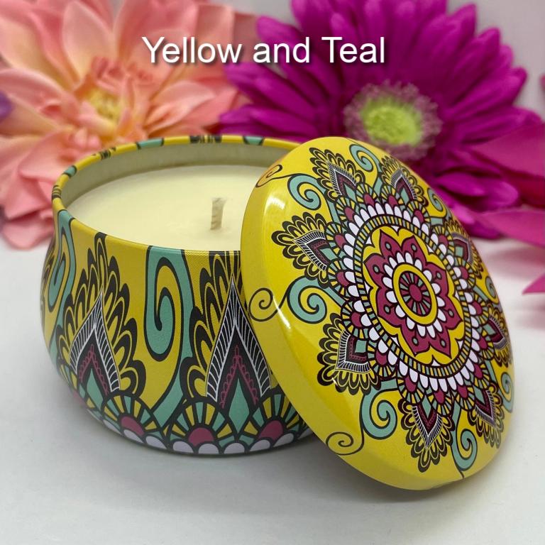 SNAZZY TINS - Jamcat Candles