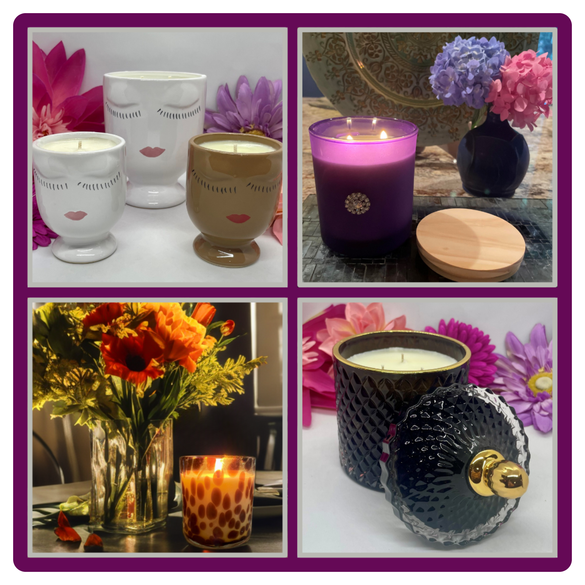 Jamcat Candles-Hand Crafted, Natural Soy Candles for Home Decor