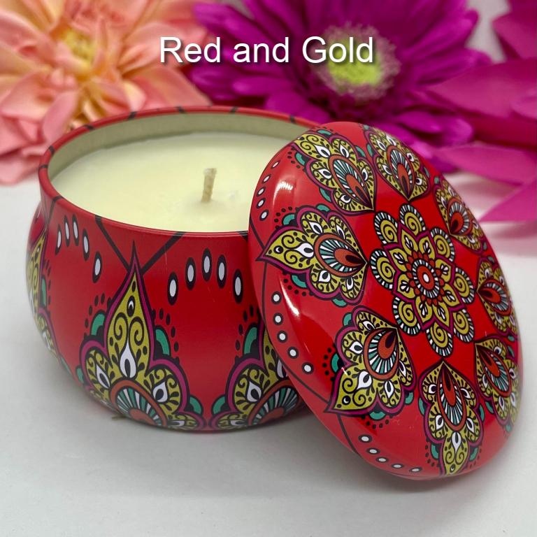 SNAZZY TINS (Ready To Ship) - Jamcat Candles