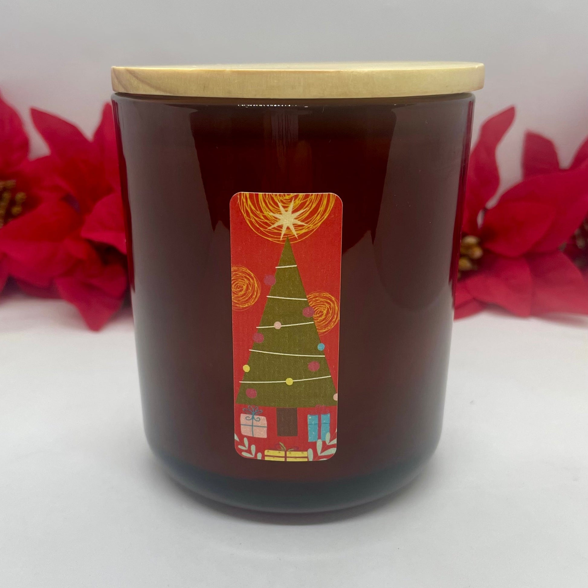 ROUNDED AMBER-TANNENBAUM TIDINGS - Jamcat Candles