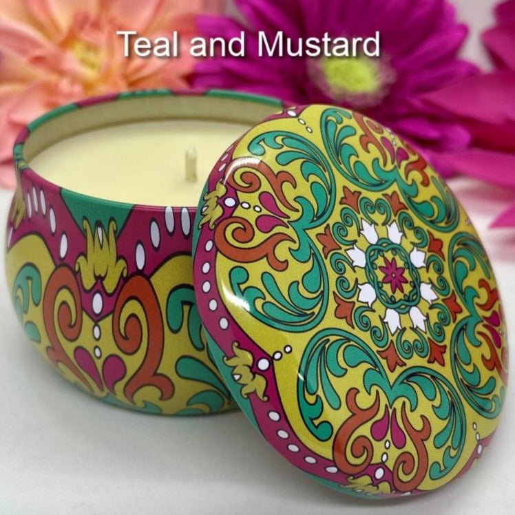 SNAZZY TINS - Jamcat Candles